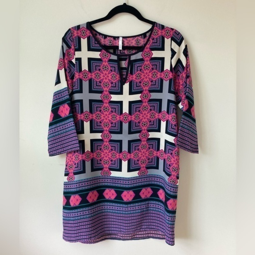 SAGE Geo‎ Shift Dress